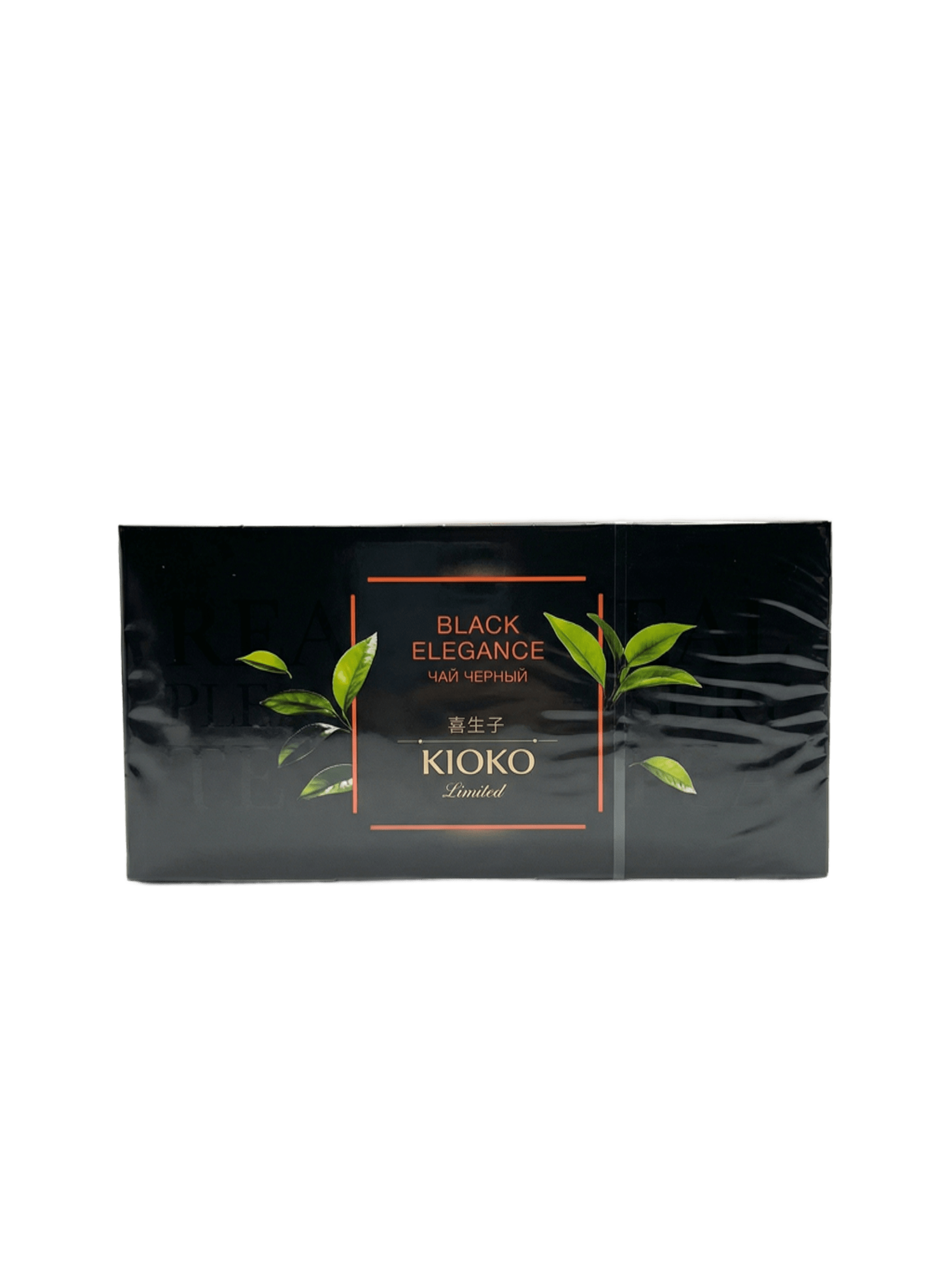 Киоко 25 пакетиков Элегантный чёрный Kioko Black Elegance
