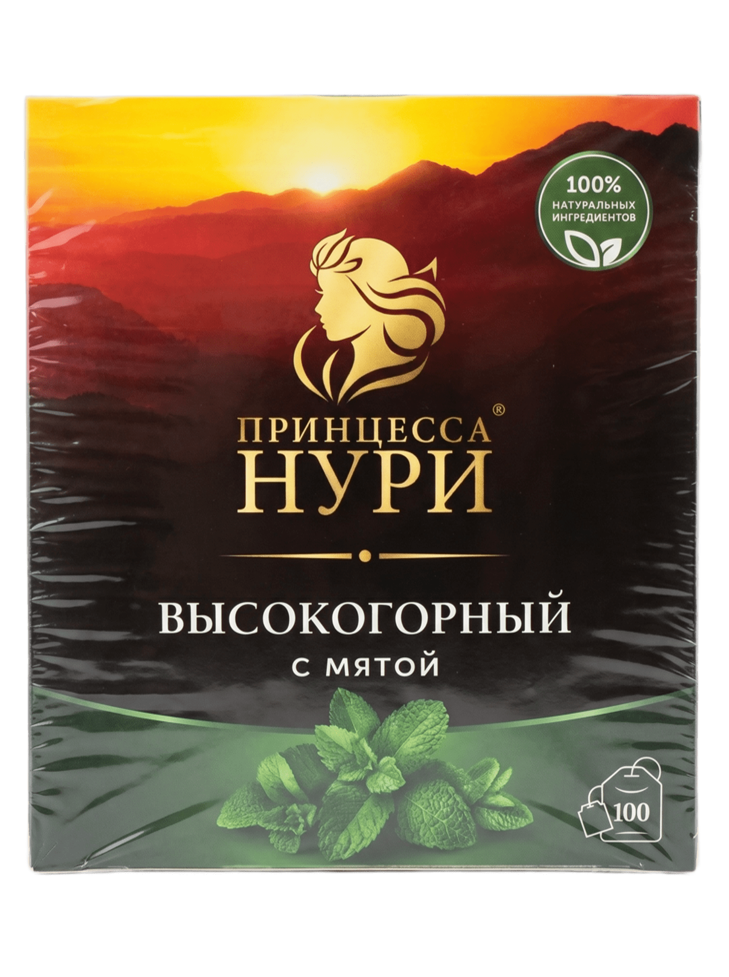 Нури Высокогорный Мята с/я 100 пакетиков