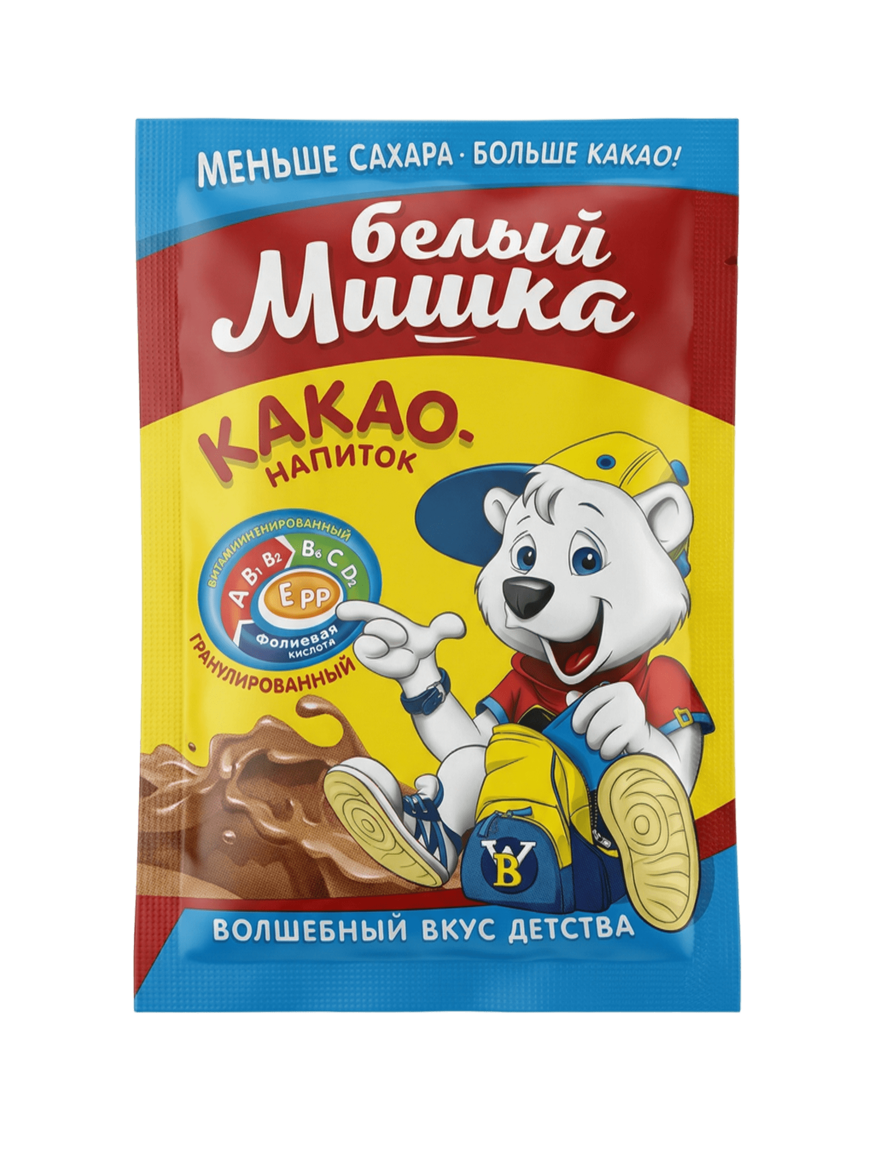 Какао Белый мишка в сашетах 25г
