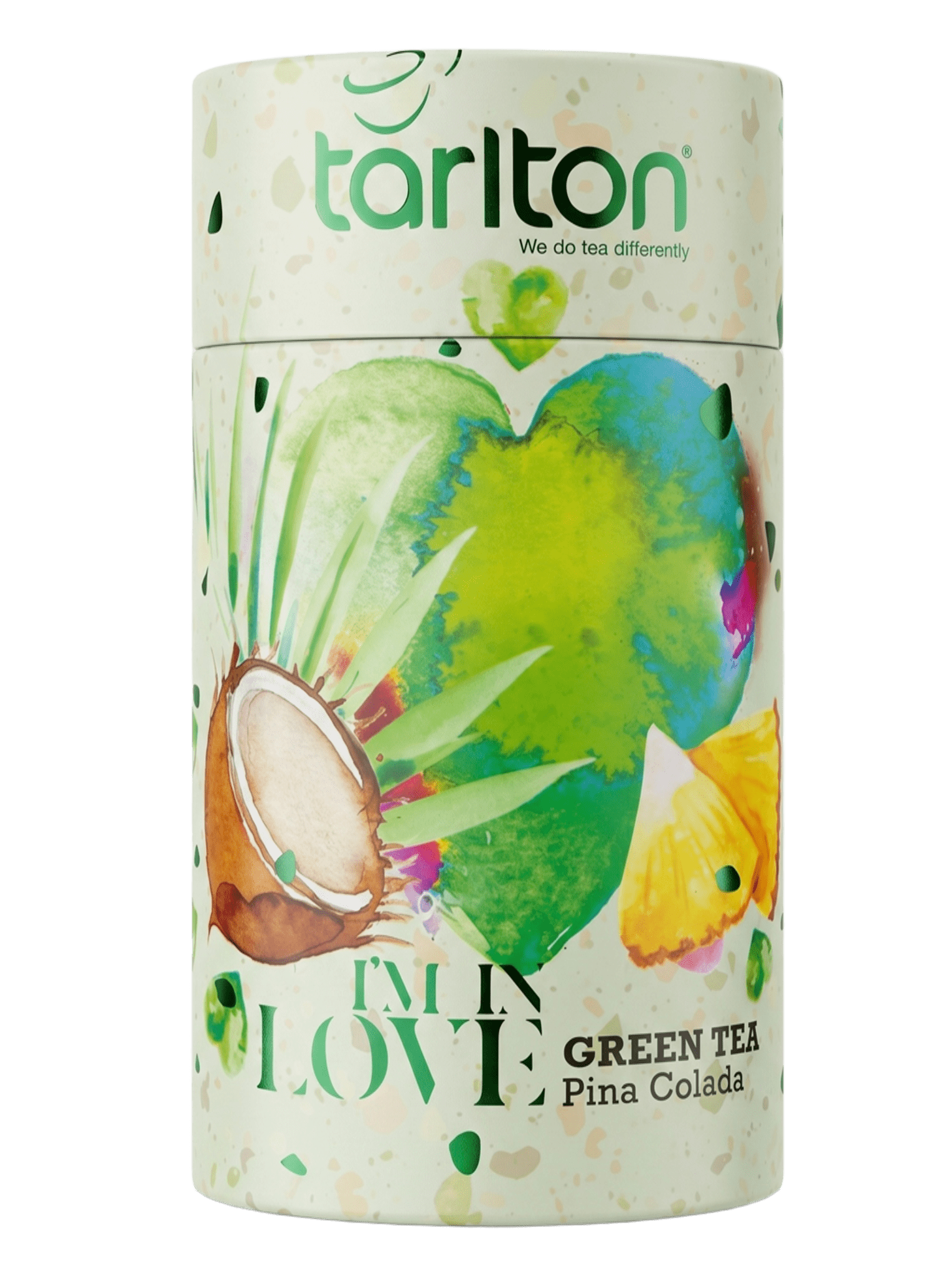 Тарлтон тубус 100г Пина Колада зелёный Tarlton
