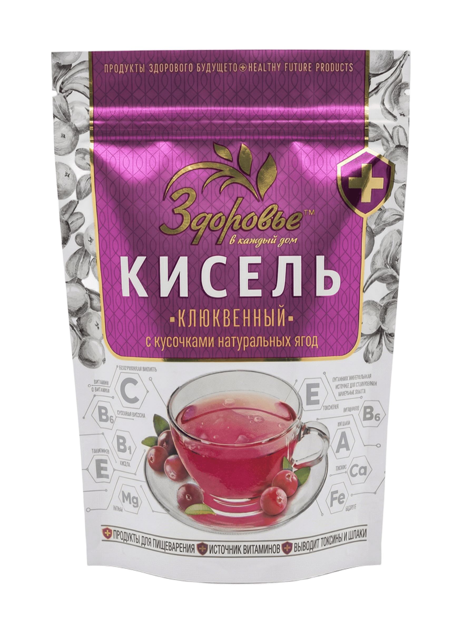 Кисель Здоровье клюква 150г