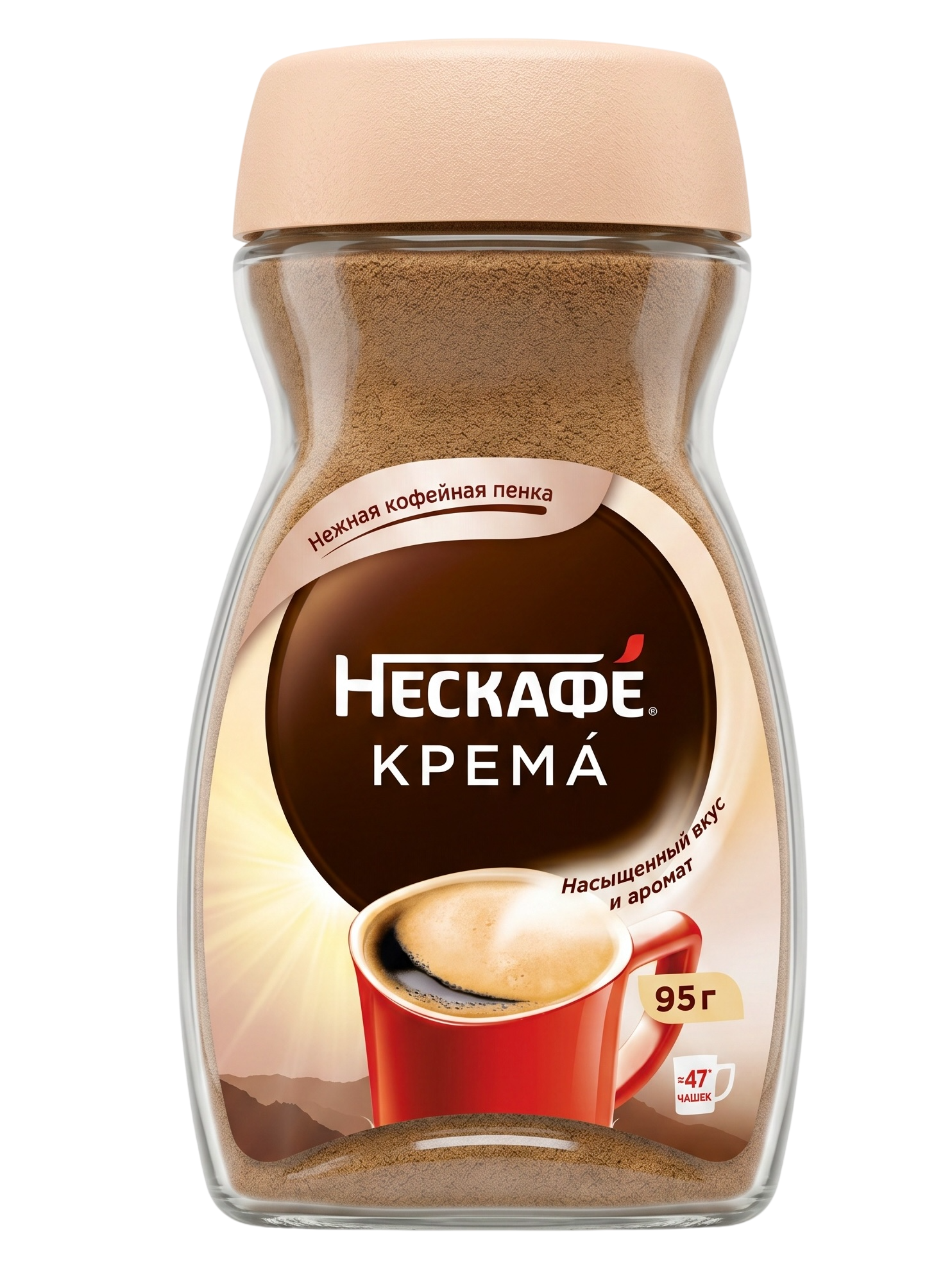 Нескафе Классик Крема ст 95г Nescafe Classic Crema