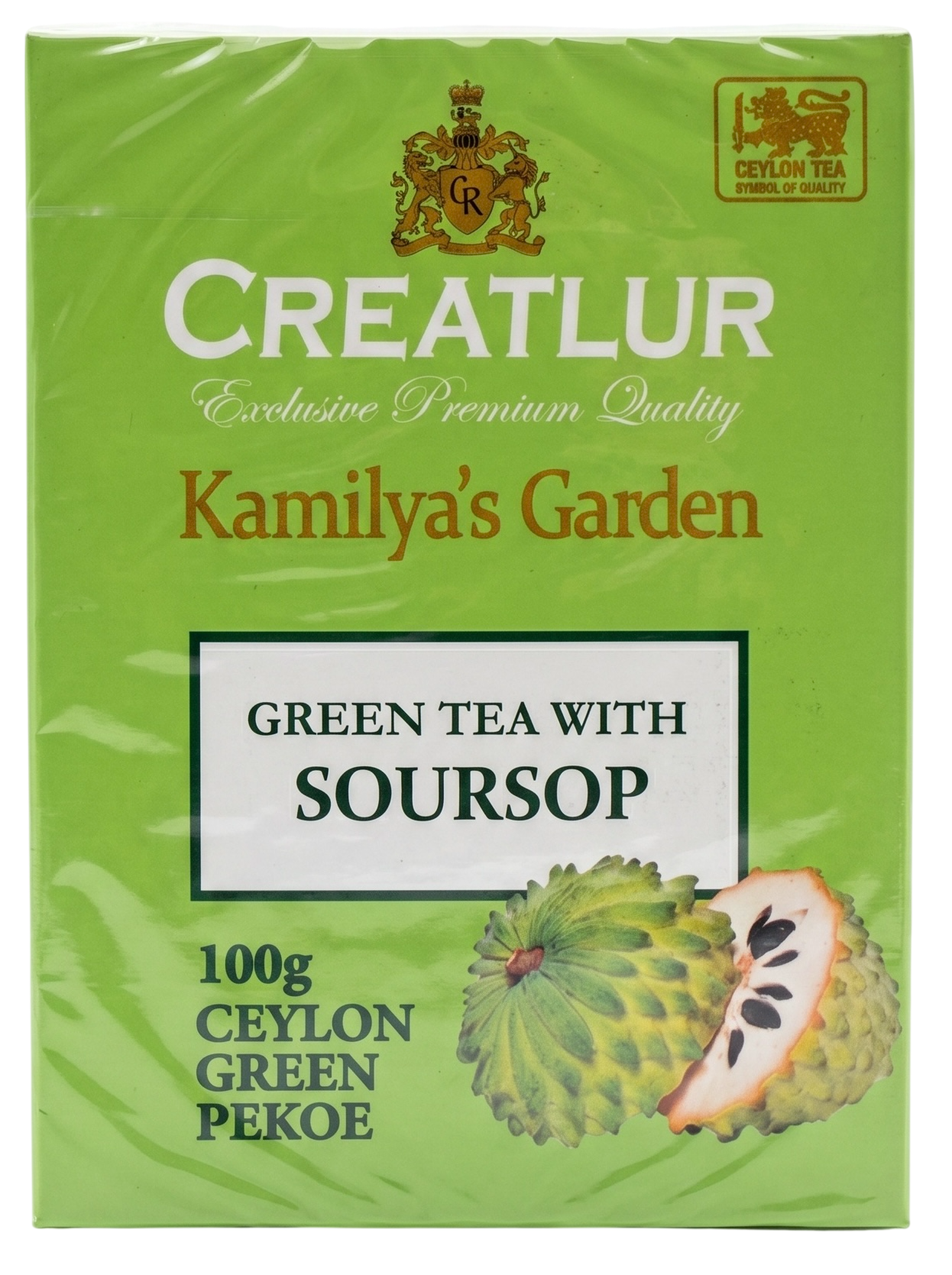 Креатлюр Зелёный с Сау-Соп 100г Creatlur Soursop Flavor