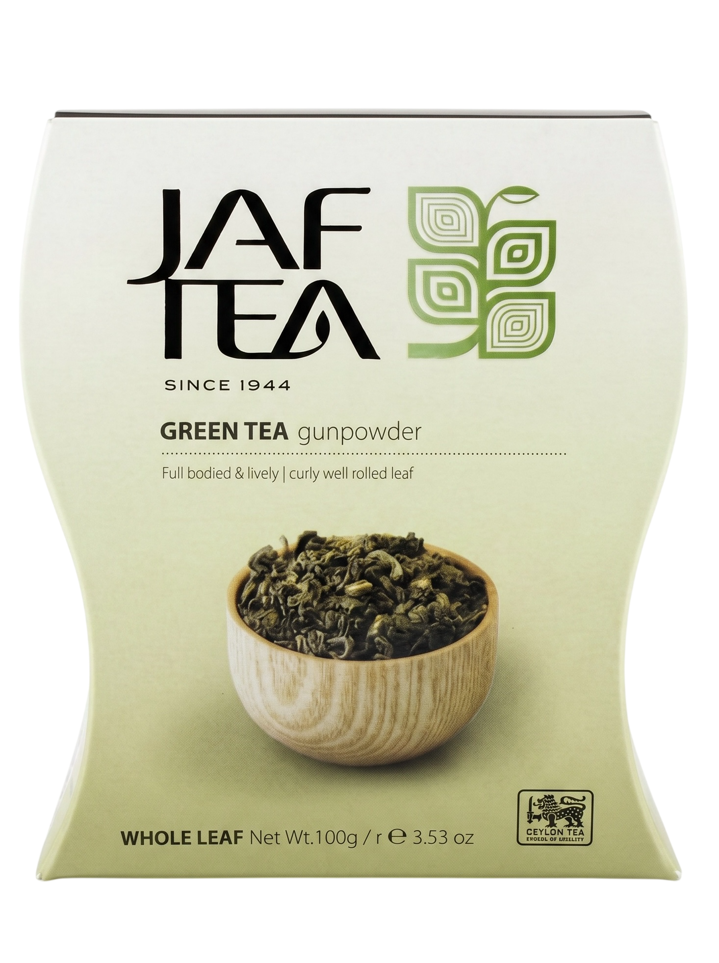 Джаф зелёный Ганпаудер 100г Jaf Tea Gunpowder