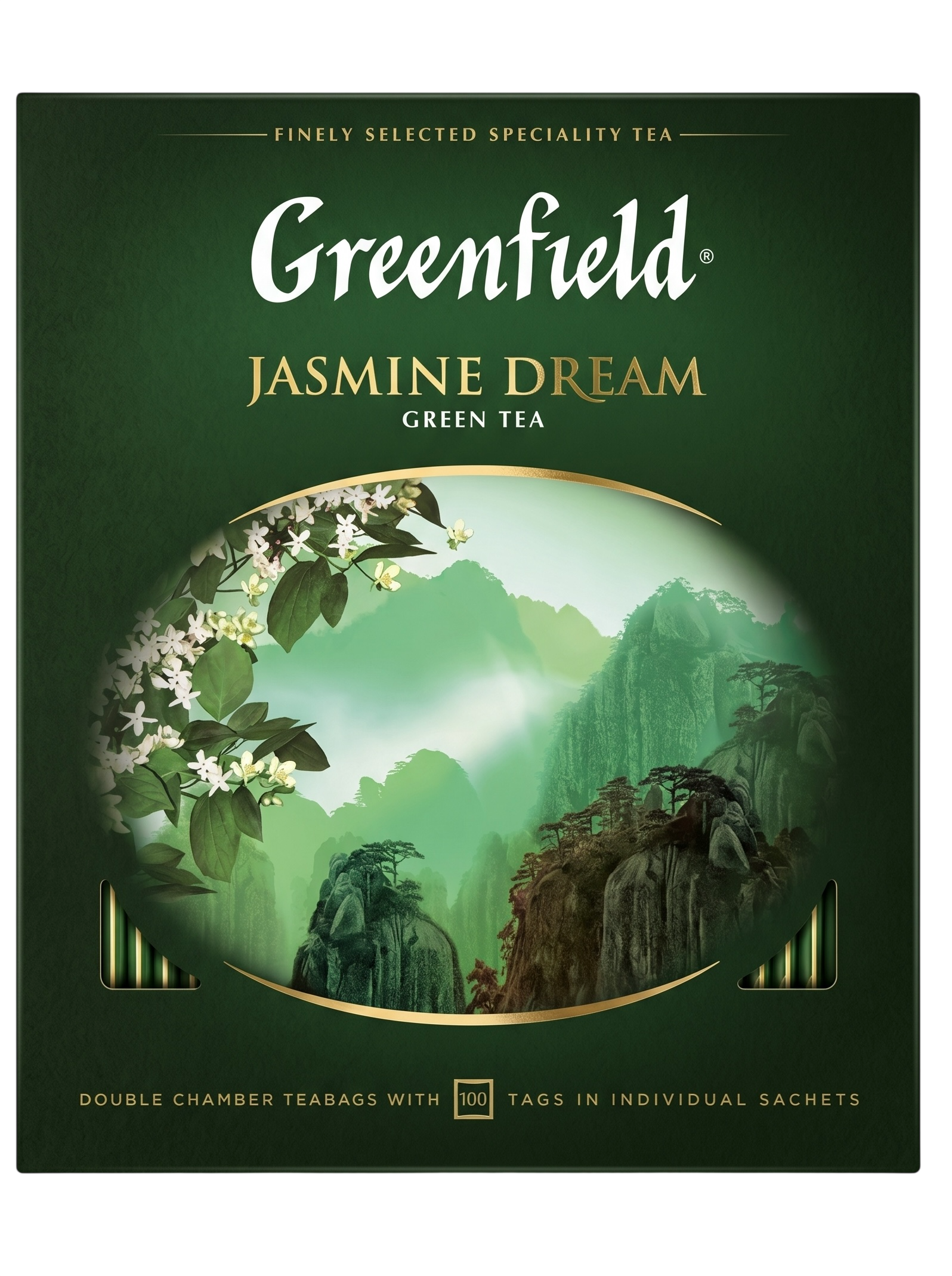 Гринфилд Жасмин Дрим 100 пакетиков Greenfield Jasmine Dream