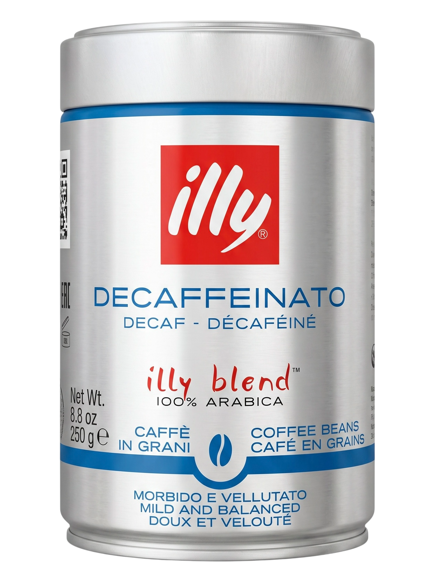 Илли Без кофеина зерно ж/б 250г Illy Decaff